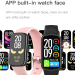 Full Touch Color Screen Blood Oxygen Sports Pedometer Bluetooth Watch