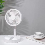 Strong Wind And Quiet Portable Telescopic Folding Fan