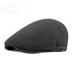 Breathable Cotton And Linen Beret Male British Retro