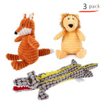 Pet Dog Cotton Rope Bite Resistant Plush Teeth Cleaning Toy Set