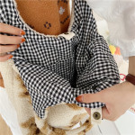 Cute Bear Print Bags Winter Lamb Shoulder Bag Women Shopping Handbags