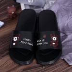 Cartoon Bear Soft SoleLight Couple Slippers Summer New Bathroom Bath Home