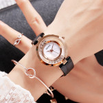 GUOU Will Turn The New Quicksand Rhinestone Belt Waterproof Ladies Watch Ladies Fashion Watch Wholesale