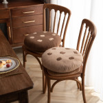 Home Cookie Shape Dining Chair Cushion