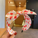 Net Red Children's Bow Hair Band Female Summer Headband Cute Baby Cloth Hairpin