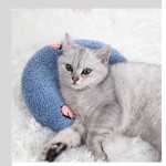 U-shaped Cat Toy Pillow To Protect Cervical Vertebra