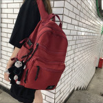 College Students Double-shouldered Male Gender-neutral Tooling Wind Hip-hop Sports Street Schoolbag