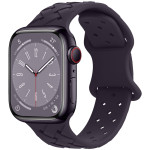 Bamboo Plaid Solid Lace Silicone Sports Apple Watch Strap