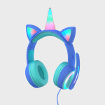 Glowing Bluetooth Headset Cat Ear Children's Headphones Crown Headset