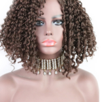 African Small Curls Mechanism Rose Inner Net Middle-Aged And Elderly Short Curly Hair