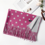 Autumn And Winter Warm Polka Dot Cashmere Scarf