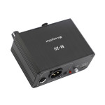 Microphone Preamp High Gain 48V Phantom Power XLR Output Mic Preamplifier for Dynamic and Condenser Microphones Booster 