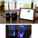 Creative Fountain Water Dance Computer Audio Desktop Notebook Usb Mini Speaker Home