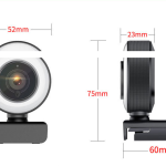 USB 1080P auto focus AF fill light beauty camera