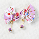 Cute Japanese Cherry Blossom Hairpin With Bells