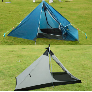 Outdoor Beach Camping Portable Rain Proof Pyramid Camping Tent