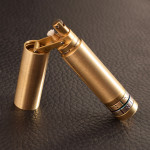 Nunchaku Second-generation Brass Oil Machine Creative Retro Old-fashioned Special-shaped Kerosene Lighter