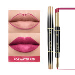 2-in-1 Matte Waterproof Non-Stick Lipstick Pencil