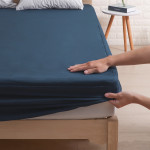 Solid Color Anti-mite Bed Cover Urine Pad