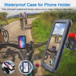 Electric Vehicle Mobile Phone Navigation Bracket Waterproof Riding Touch Screen