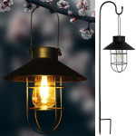 Solar Outdoor Hanging Lights Waterproof Courtyard Lantern