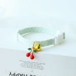 Candy Color Egg And Avocado Pendant Cat Collar