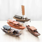 Shaoxing Wusheng Ship Zheng He Treasure Ship Red Ship Ancient Ship Model Water Town Ship Ancient Ship Model