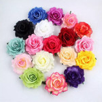 The new red roses flocking cloth headdress hairpin hairpin DIY hair bride wedding high-grade flowers hairpin