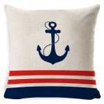 Sofa Living Room Ocean Pattern Pillow