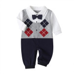 Newborn Cotton Long Sleeve Bodysuit Crawler