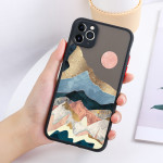 Retro Oil Painting Silicone Phone Case