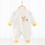 Cotton Thermal Clip Silk Onesie Newborn Climbing Baby Clothes