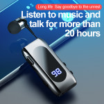 Bluetooth Headset Wireless Collar Clip Noise Reduction Ultra-long Endurance Standby In-ear Type