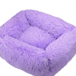 Winter Plush Pet Nest Square Mat