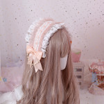 Multicolor Hand-made Lolita Headband, Gorgeous Lace And Soft Girl Hair Accessories