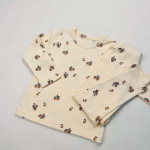 Fashion Homewear Pajamas Print Parent-Child Suit