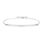 Stainless Steel Bracelet European And American Fashion Simple Hollowed Out