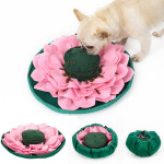 Pet Lotus Sniffing Pad Hides Food And Slow Food Training Dog Toys Consume Physical Energy And Play Supplies