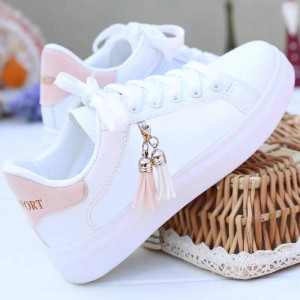 Mesh small white shoes