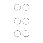 Hypoallergenic Sterling Silver Cartilage Dainty Thin Small Huggie Hoop Earring For Women