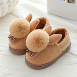 Autumn And Winter Boys And Girls Baby Cartoon Plush Shoes