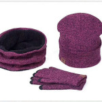 Three Piece Hat Plus Velvet Warmth