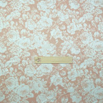 Rose Flower Cotton Twill Print Fabric