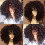 Afro-black Volume Puffy Explosion Solid Color