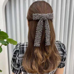 Glass Diamond Beaded Ladies Ponytail Clip