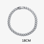 Hip-hop Cuban Bracelet With Advanced Sense Of Simplicity And Coldness