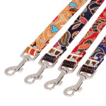 Creative Japanese Style Cotton Cloth 360 Degrees Rotating Quality Dog Tow Rope Collar