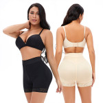 Plus Size Postpartum Tummy Tuck Trousers With Zipper Waist And Tight-fitting