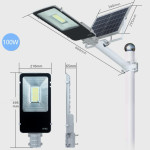 LED Solar Household Courtyard Street Lamp Outdoor Lighting Street Lamp