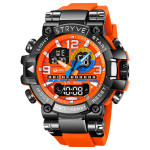 New Sports Colorful Luminous Electronic Waterproof Watch Multifunctional Student Watch